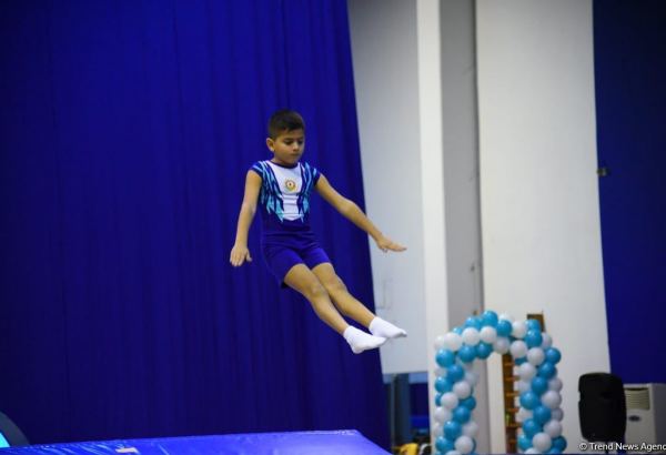 Competition of 6th Baku championship on trampolining kicks off (PHOTO)