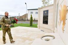 President Ilham Aliyev views conditions created at newly commissioned military unit of Defense Ministry in Fuzuli district (PHOTO/VIDEO)