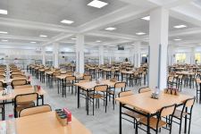 President Ilham Aliyev views conditions created at newly commissioned military unit of Defense Ministry in Fuzuli district (PHOTO/VIDEO)