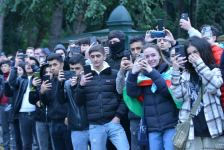 Procession with military bands in Baku on occasion of Victory Day (PHOTO/VIDEO)