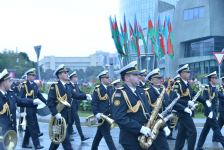 Procession with military bands in Baku on occasion of Victory Day (PHOTO/VIDEO)