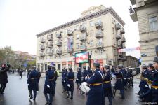 Procession with military bands in Baku on occasion of Victory Day (PHOTO/VIDEO)