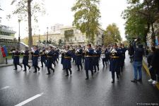 Procession with military bands in Baku on occasion of Victory Day (PHOTO/VIDEO)
