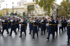 Procession with military bands in Baku on occasion of Victory Day (PHOTO/VIDEO)