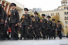 Procession with military bands in Baku on occasion of Victory Day (PHOTO/VIDEO)