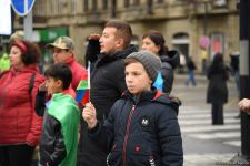 Procession with military bands in Baku on occasion of Victory Day (PHOTO/VIDEO)