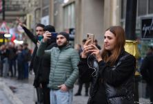 Procession with military bands in Baku on occasion of Victory Day (PHOTO/VIDEO)