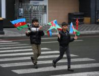 Procession with military bands in Baku on occasion of Victory Day (PHOTO/VIDEO)
