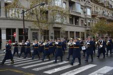 Procession with military bands in Baku on occasion of Victory Day (PHOTO/VIDEO)