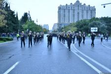Procession with military bands in Baku on occasion of Victory Day (PHOTO/VIDEO)