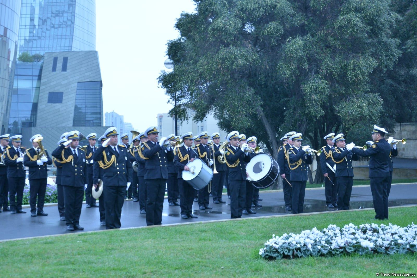 Procession with military bands in Baku on occasion of Victory Day (PHOTO/VIDEO)