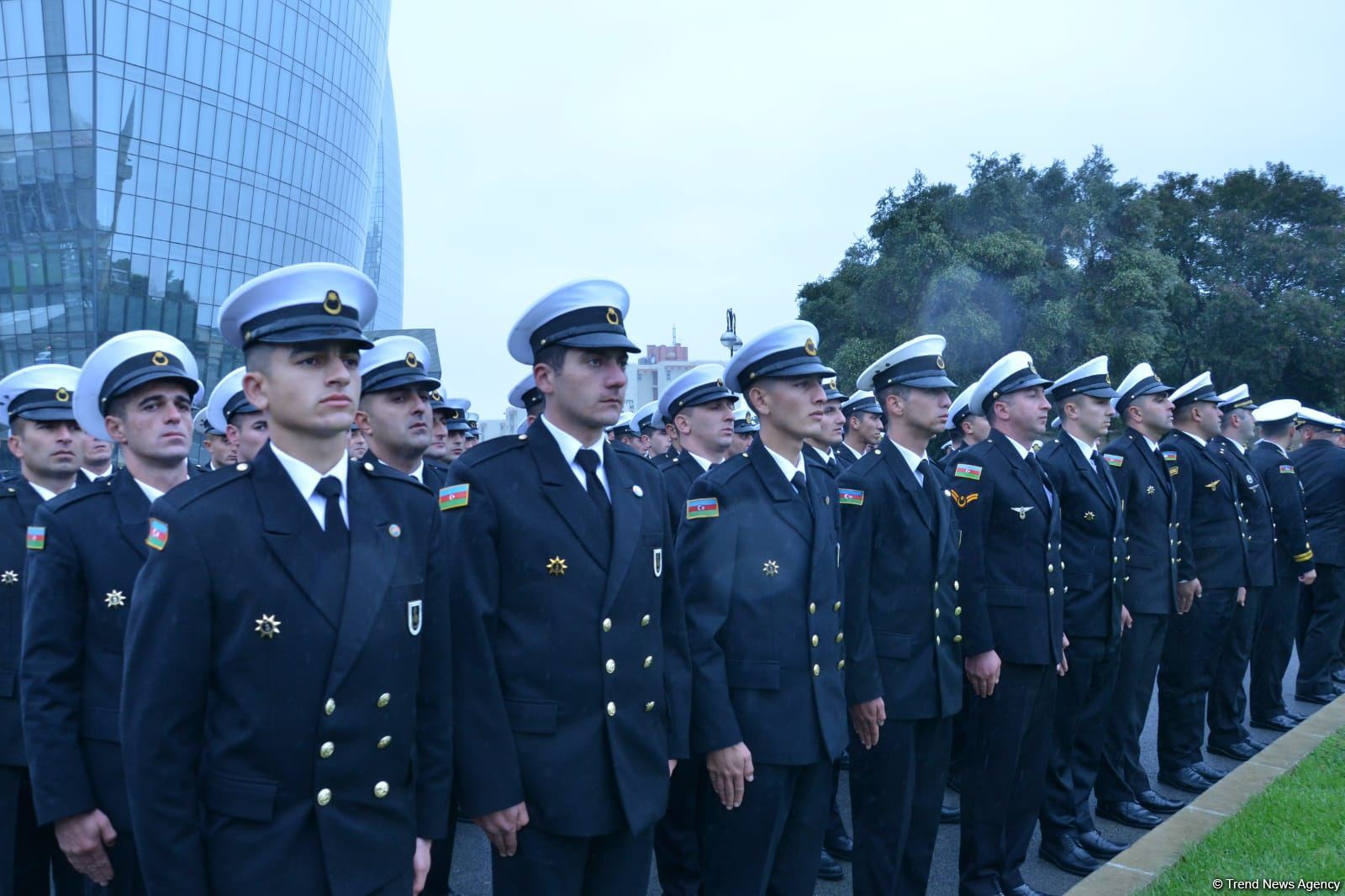 Procession with military bands in Baku on occasion of Victory Day (PHOTO/VIDEO)