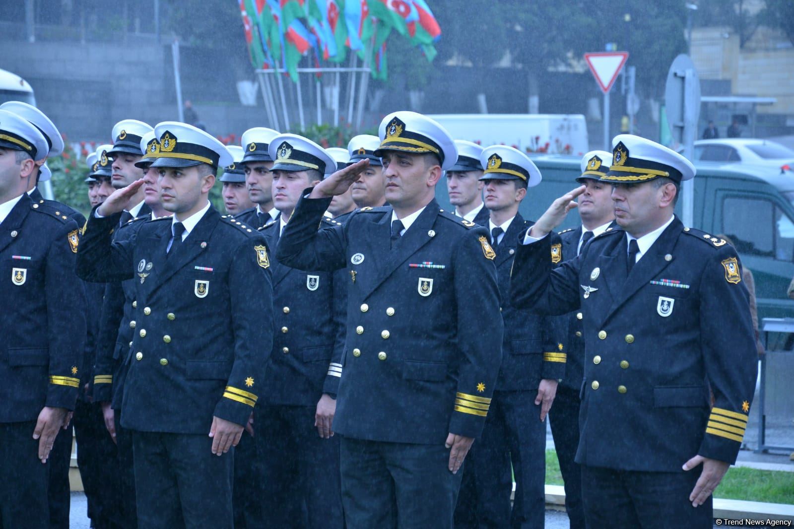 Procession with military bands in Baku on occasion of Victory Day (PHOTO/VIDEO)