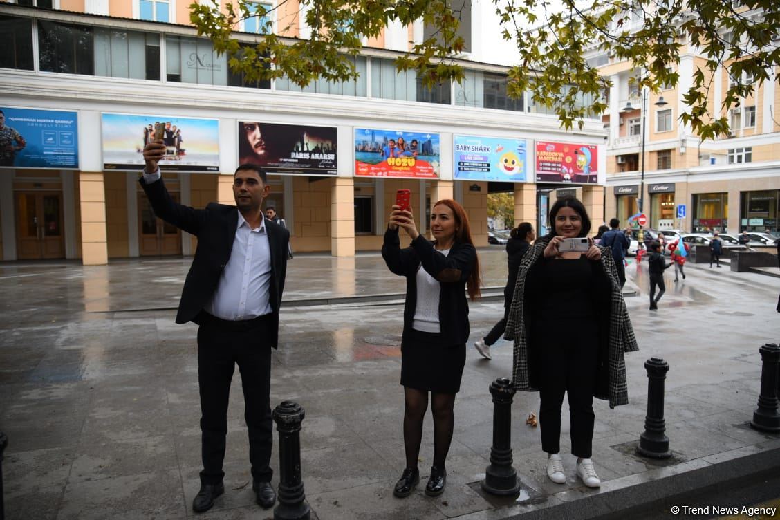 Procession with military bands in Baku on occasion of Victory Day (PHOTO/VIDEO)