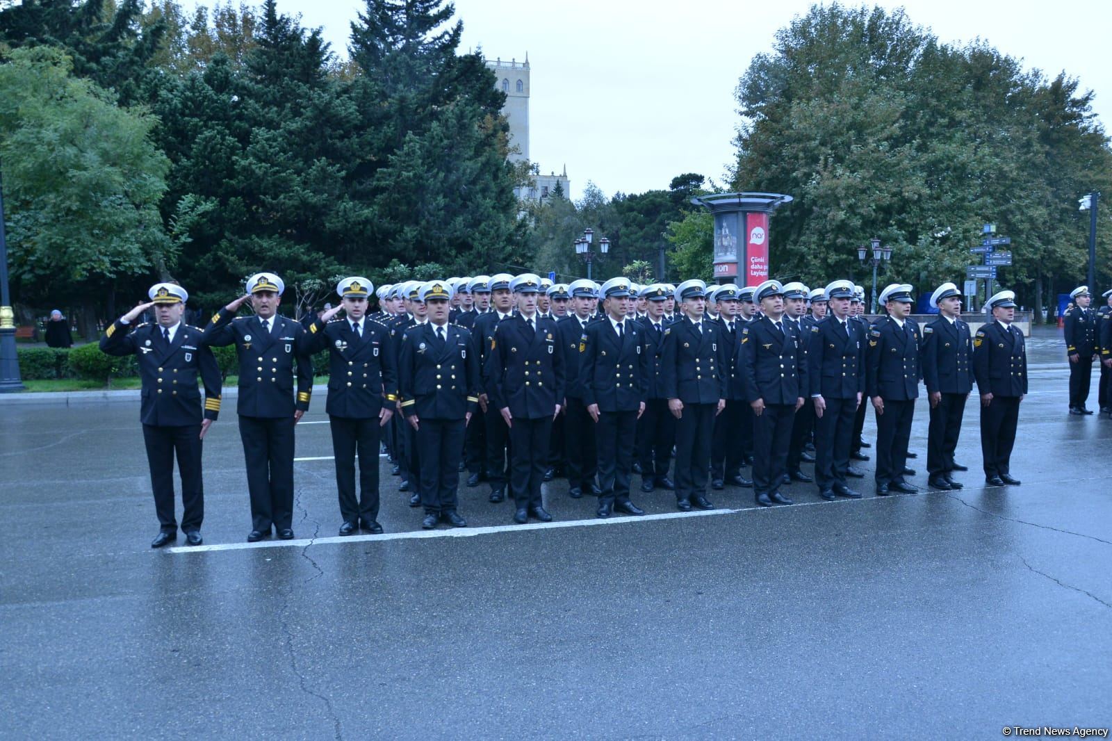 Procession with military bands in Baku on occasion of Victory Day (PHOTO/VIDEO)
