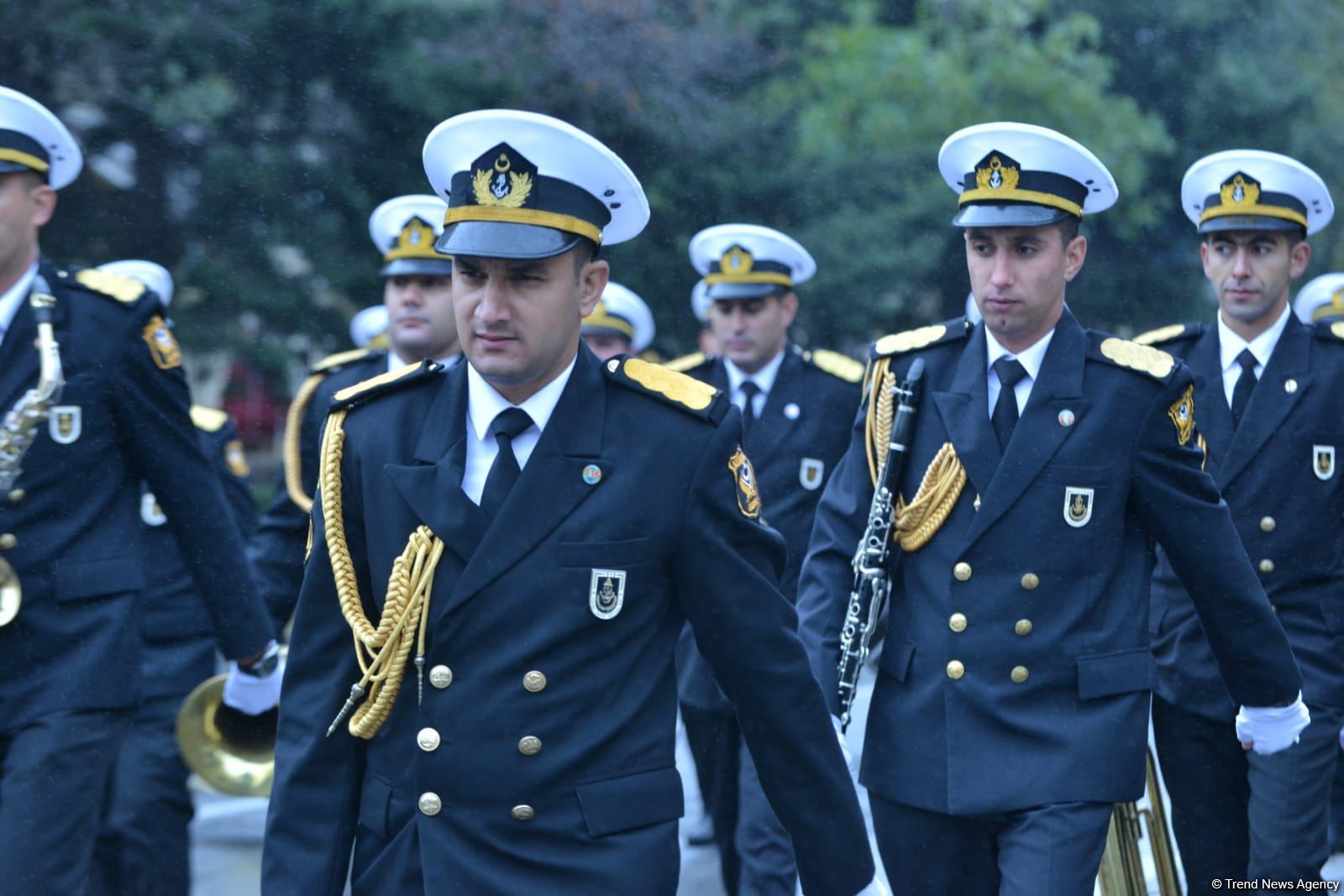 Procession with military bands in Baku on occasion of Victory Day (PHOTO/VIDEO)