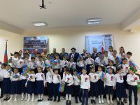В еврейской школе отметили День Победы Азербайджана (ВИДЕО, ФОТО)