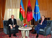 President of Azerbaijan Ilham Aliyev, President of Albania Bajram Begaj hold one-on-one meeting (PHOTO/VIDEO)