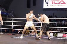 В Баку состоялась битва среди профессиональных боксеров за чемпионский пояс UBO (ФОТО)