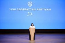 President Ilham Aliyev makes speech at event dedicated to 30th anniversary of New Azerbaijan Party (PHOTO/VIDEO)
