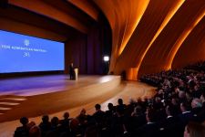 President Ilham Aliyev makes speech at event dedicated to 30th anniversary of New Azerbaijan Party (PHOTO/VIDEO)