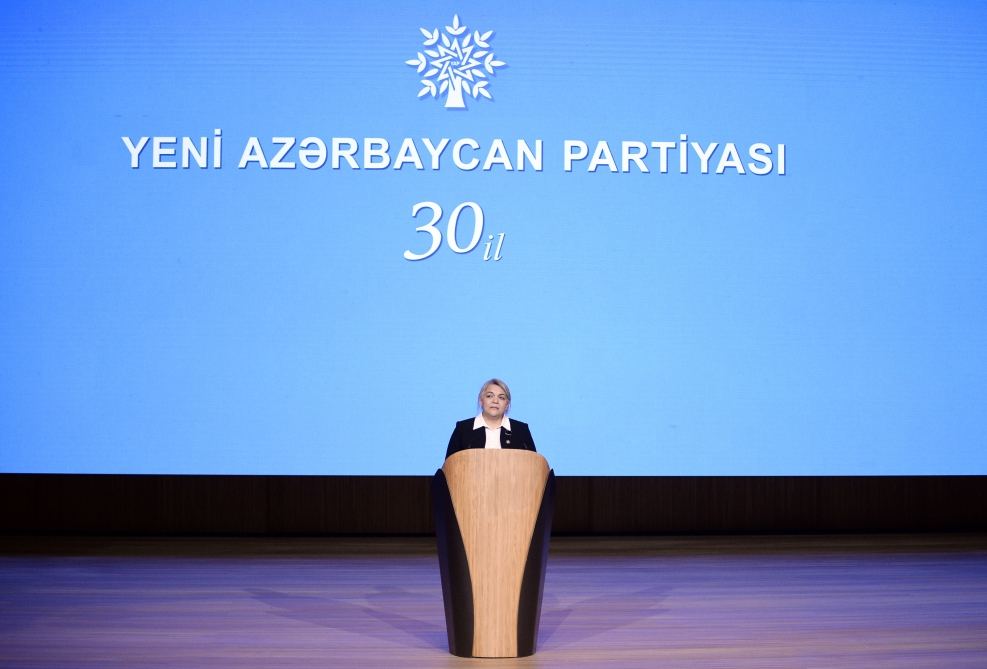 President Ilham Aliyev makes speech at event dedicated to 30th anniversary of New Azerbaijan Party (PHOTO/VIDEO)