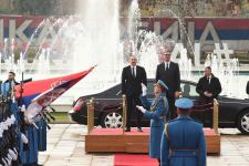 Official welcome ceremony held for President Ilham Aliyev in Belgrade (PHOTO/VIDEO)