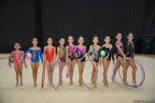 Training for First 'Ojag' International Rhythmic Gymnastics Cup being held in Baku (PHOTO)