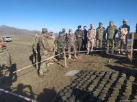 Number of anti-personnel mines discovered in Azerbaijan's Sarybaba direction (PHOTO)