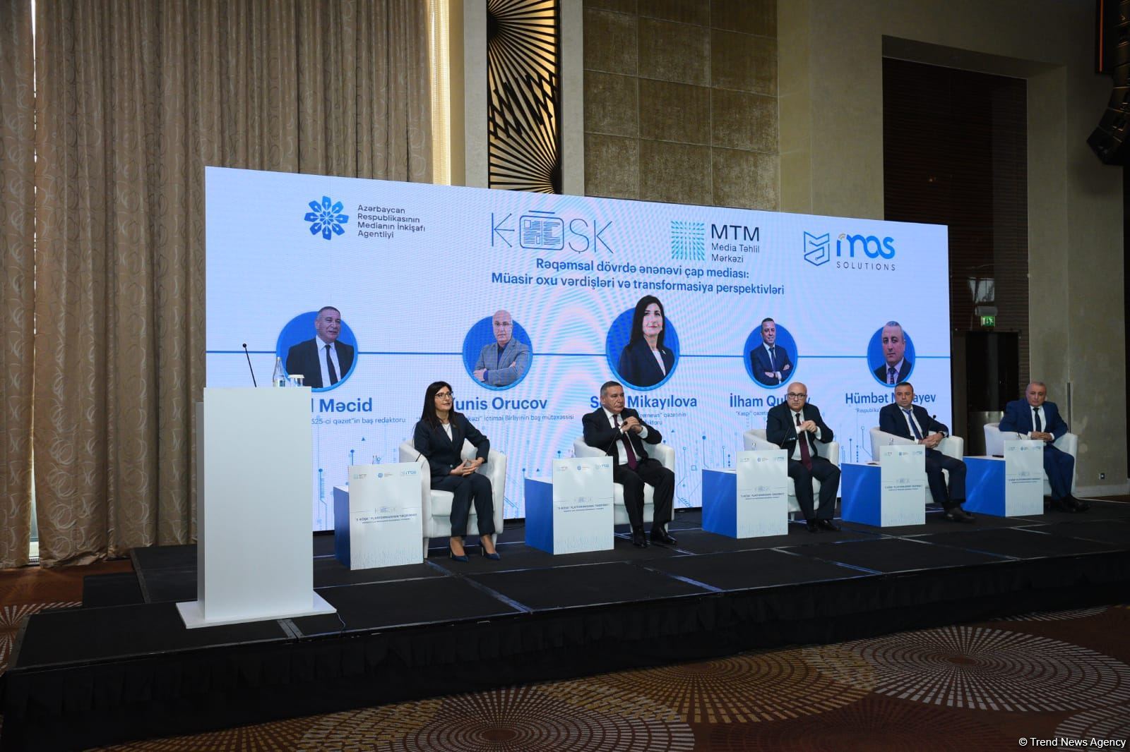 Presentation of E-Kiosk digital platform for newspapers, magazines held in Baku (PHOTO/VIDEO)