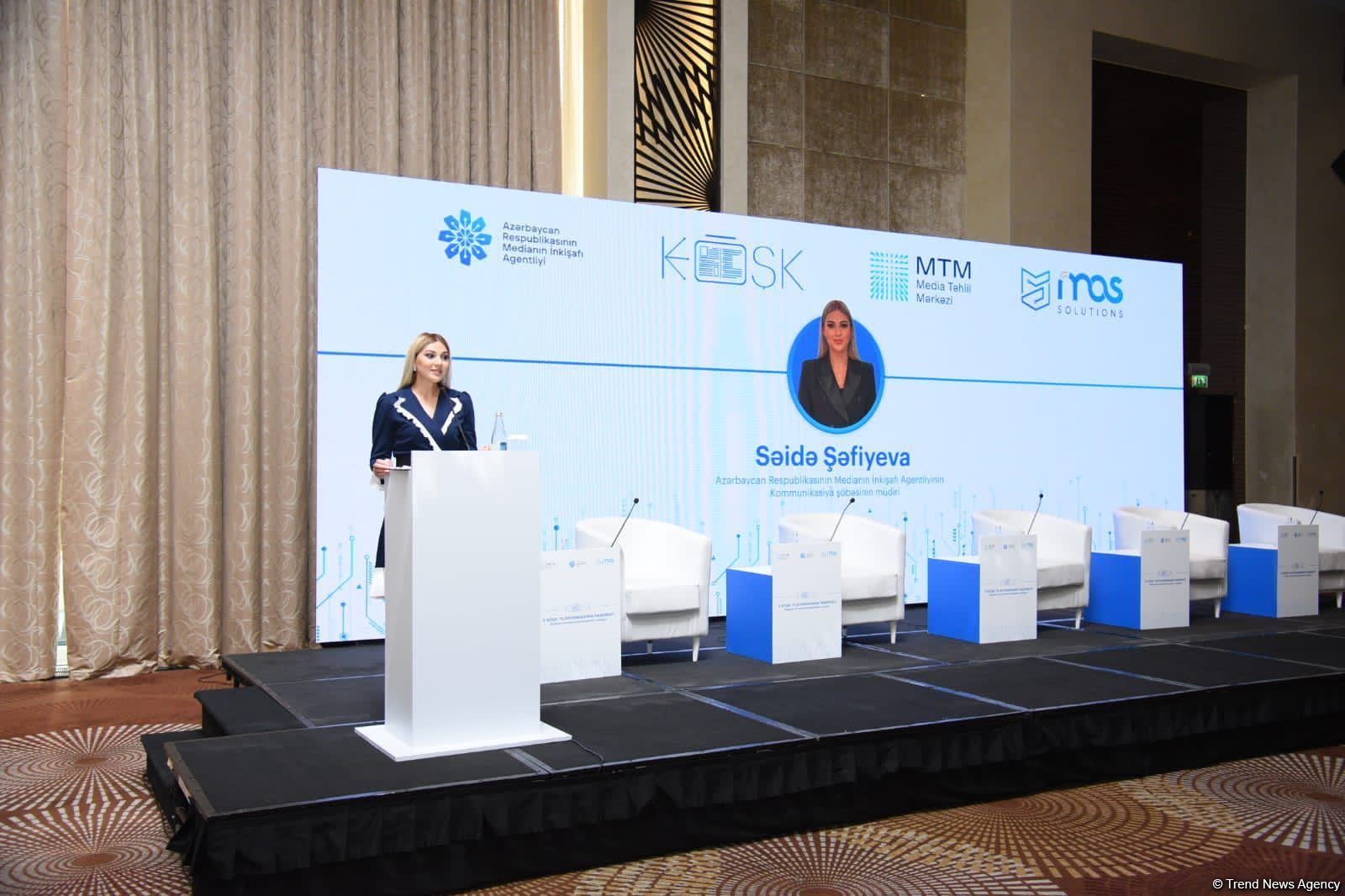 Presentation of E-Kiosk digital platform for newspapers, magazines held in Baku (PHOTO/VIDEO)