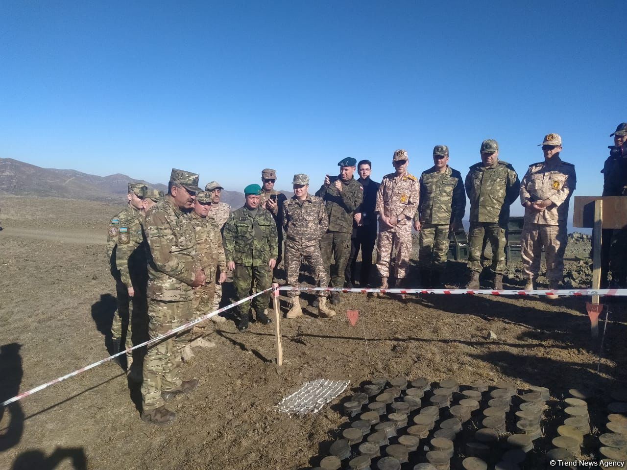 Number of anti-personnel mines discovered in Azerbaijan's Sarybaba direction (PHOTO)