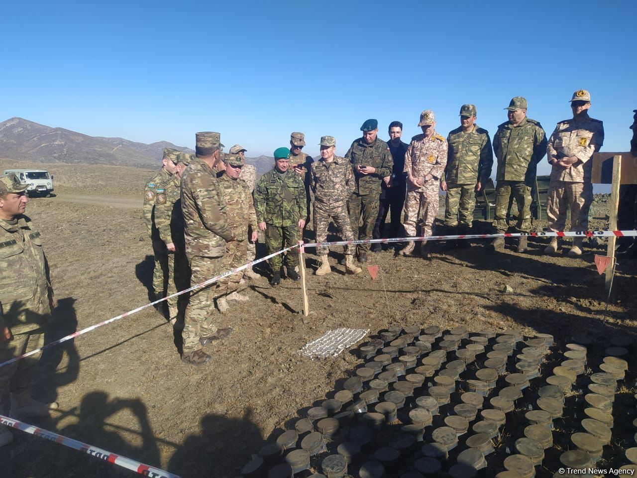 Number of anti-personnel mines discovered in Azerbaijan's Sarybaba direction (PHOTO)