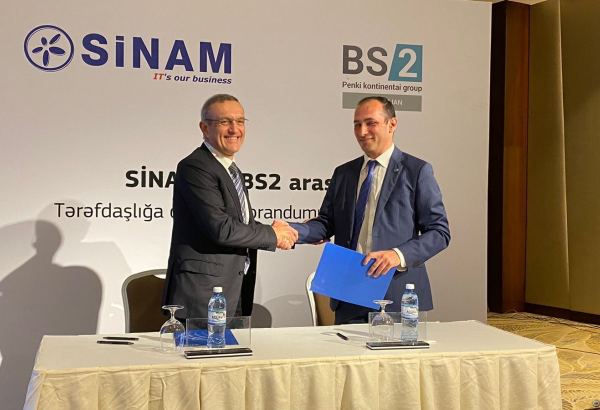 Azerbaijan's SINAM, local office of Lithuanian BS/2 company sign memorandum of partnership (PHOTO)