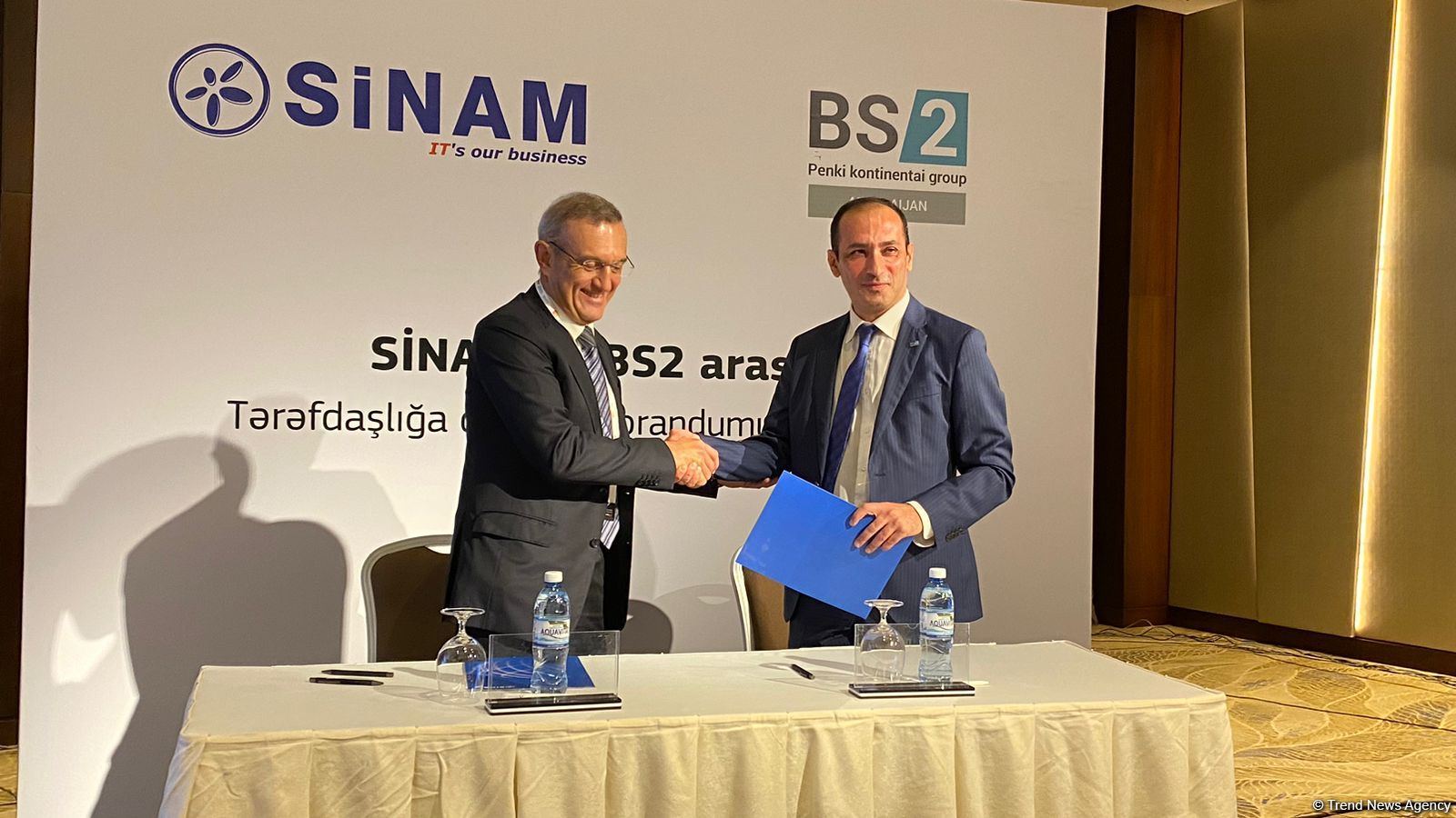 Azerbaijan's SINAM, local office of Lithuanian BS/2 company sign memorandum of partnership (PHOTO)