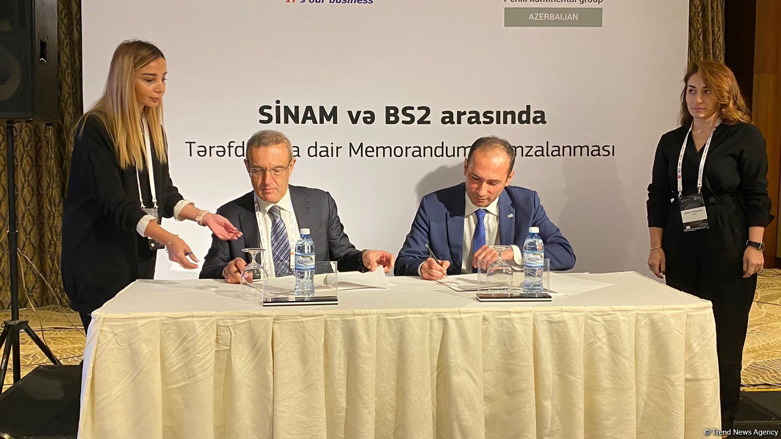 Azerbaijan's SINAM, local office of Lithuanian BS/2 company sign memorandum of partnership (PHOTO)