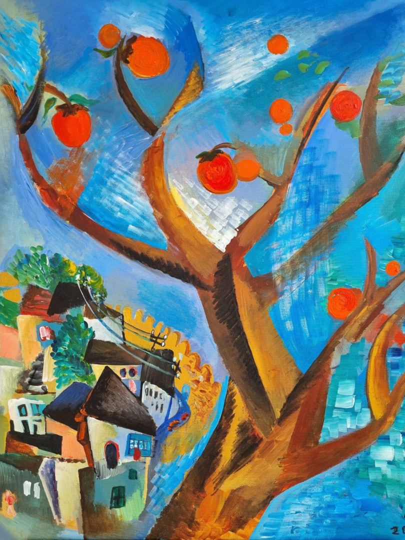 Азербайджанская художница приняла участие в международном проекте Art Camp Malta (ФОТО)