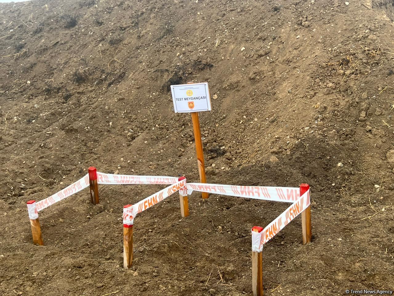 Azerbaijan reveals mine-clearance progress in Aghdam district (PHOTO)