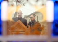 Президент Ильхам Алиев и Первая леди Мехрибан Алиева ознакомились с ремонтно-реставрационными работами, проводимыми на территории Шекинского национального историко-архитектурного заповедника «Юхары Баш» (ФОТО/ВИДЕО)