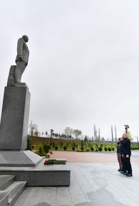 Президент Ильхам Алиев и Первая леди Мехрибан Алиева совершили поездку в Шекинский район (ФОТО/ВИДЕО)