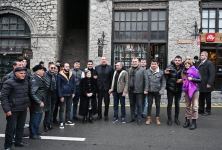 Президент Ильхам Алиев и Первая леди Мехрибан Алиева ознакомились с ремонтно-реставрационными работами, проводимыми на территории Шекинского национального историко-архитектурного заповедника «Юхары Баш» (ФОТО/ВИДЕО)