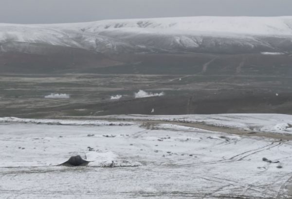 Azerbaijani, Turkish defense ministers watch joint exercises (PHOTO)