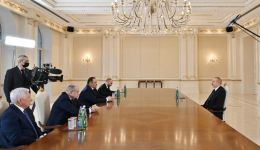 President Ilham Aliyev receives Head of Russia's Dagestan Republic (PHOTO)