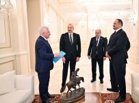 President Ilham Aliyev receives Head of Russia's Dagestan Republic (PHOTO)