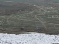 Закир Гасанов и Хулуси Акар понаблюдали за совместными азербайджано-турецкими учениями (ФОТО)