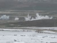 Закир Гасанов и Хулуси Акар понаблюдали за совместными азербайджано-турецкими учениями (ФОТО)
