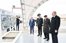 President Ilham Aliyev attends commissioning ceremony of “Academician Khoshbakht Yusifzade” tanker (PHOTO)