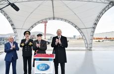 President Ilham Aliyev attends commissioning ceremony of “Academician Khoshbakht Yusifzade” tanker (PHOTO)