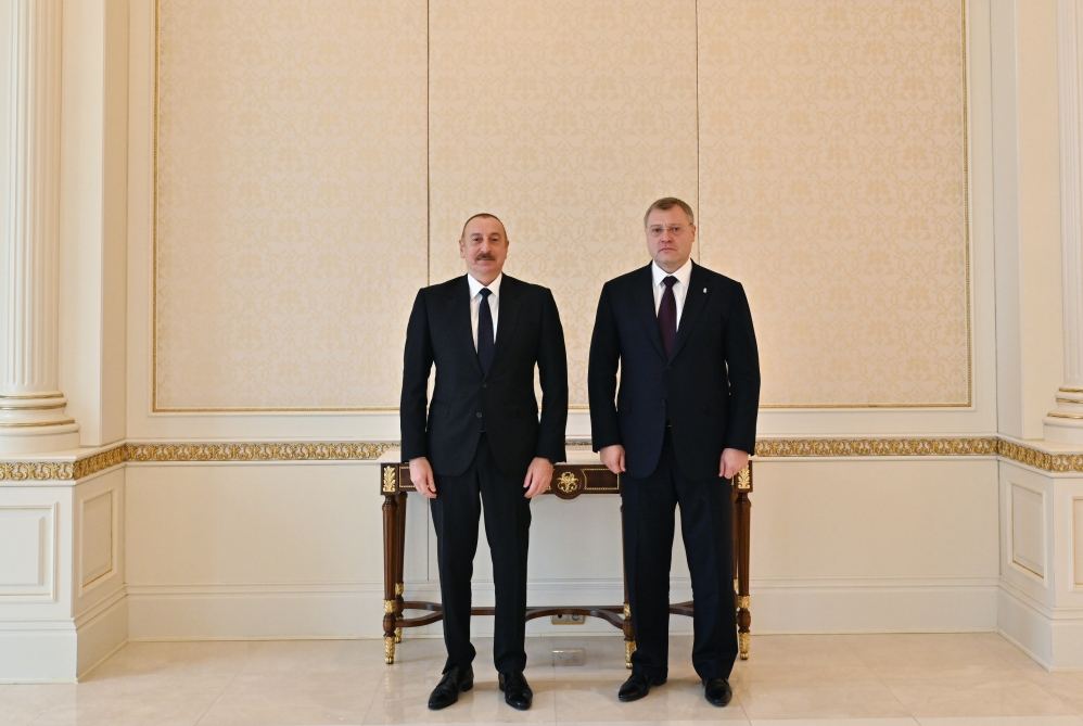 Президент Ильхам Алиев принял губернатора Астраханской области (ФОТО/ВИДЕО)