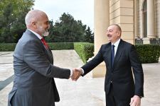 Состоялась встреча один на один Президента Ильхама Алиева с премьер-министром Албании (ФОТО/ВИДЕО)
